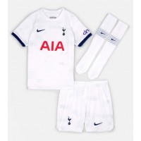 Camisa de time de futebol Tottenham Hotspur Brennan Johnson #22 Replicas 1º Equipamento Infantil 2023-24 Manga Curta (+ Calças curtas)